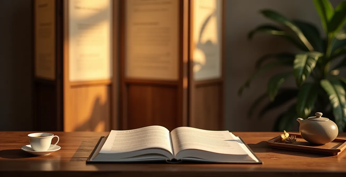 Terapeuta energético estableciendo límites saludables en su práctica profesional