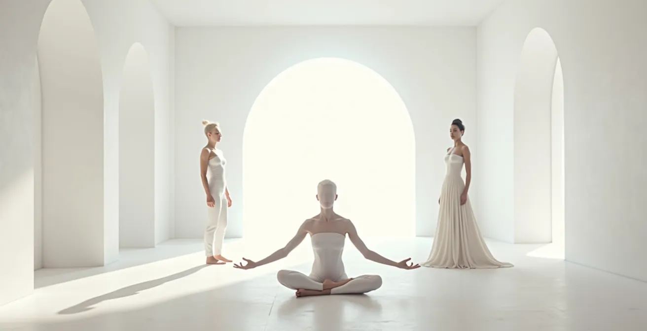 Representación visual de los tres componentes esenciales de la personalidad astrológica